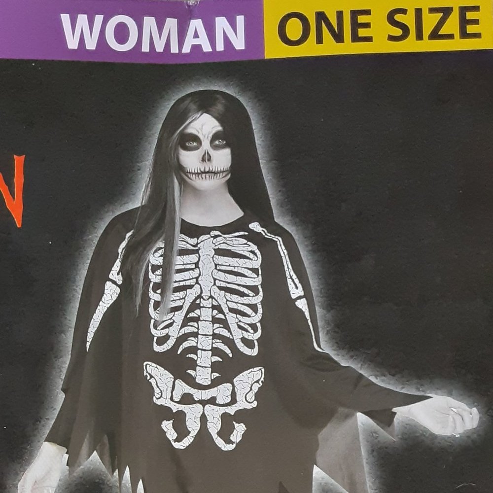 Skeleton Poncho